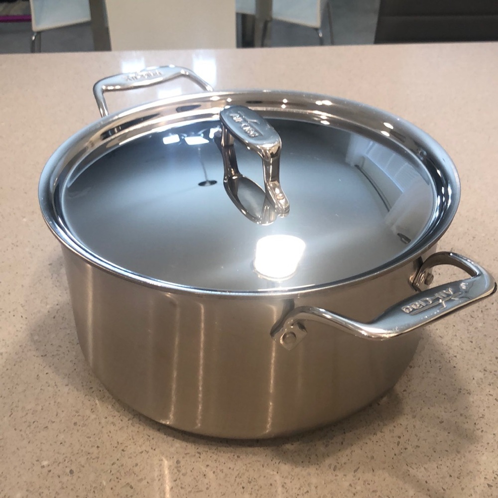 All clad d5 Stainless 8 quart pot